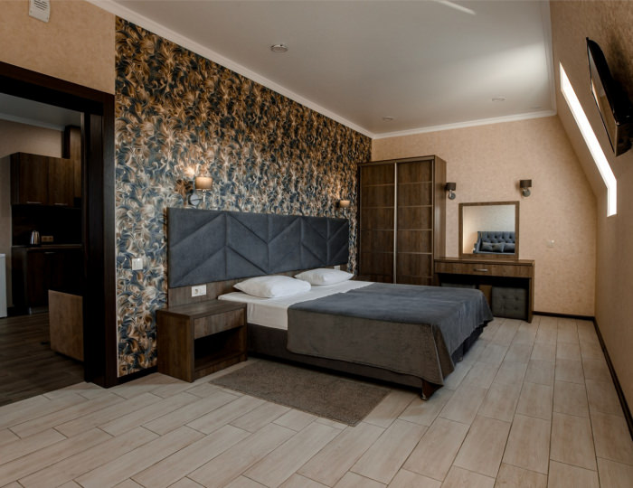 Люкс 4-местный 2 комнатный вид на реку 5 этаж - Отель «Голден Резорт»